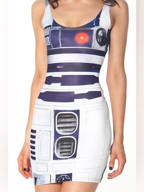 R2D2 starwars blackmilk dress